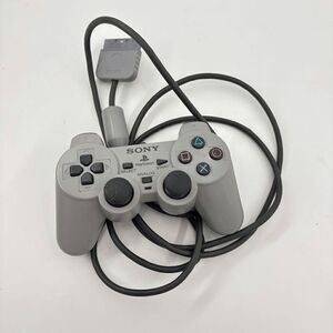 OEM Sony PlayStation 1 PS1 PSOne Dualshock Analog Controller SCPH-1200 GRAY READ